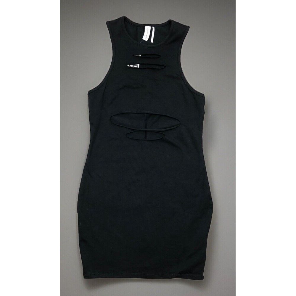 Out From Under Dress S Black Christie Slashed Mini‎ Urban Outfitters NEW